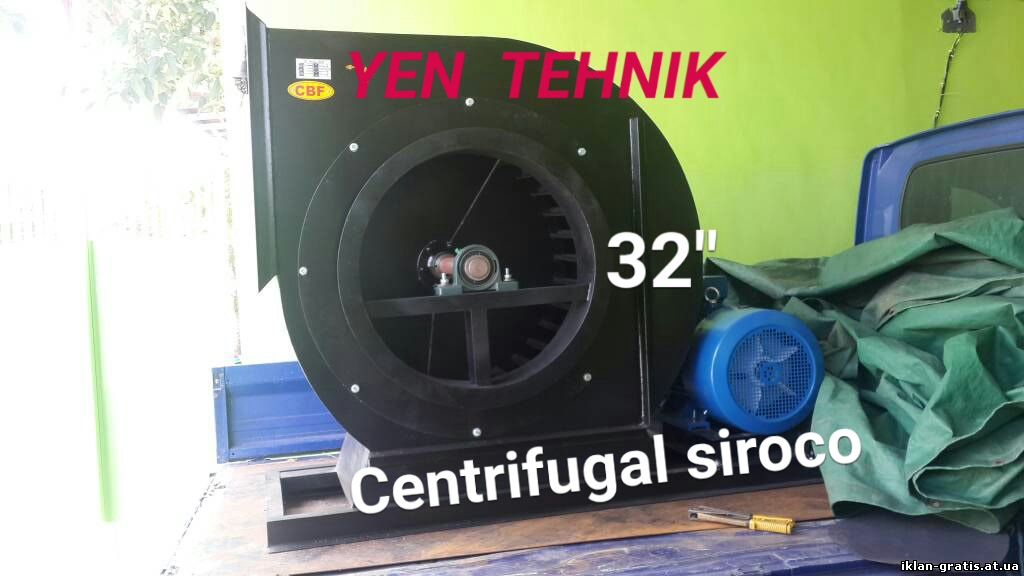 Centrifugal siroco fan