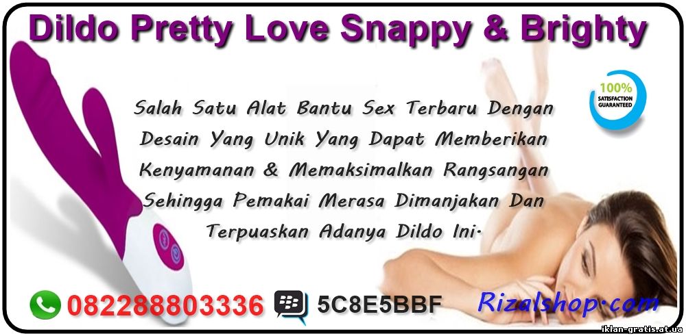 Dildo Pretty Love Snappy & Brighty Dengan 30 Macam Getaran - HP. 082288803336