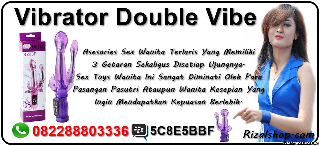 Asesories Sex Wanita ( Vibrator Double Vibe ) HP. 082288803336