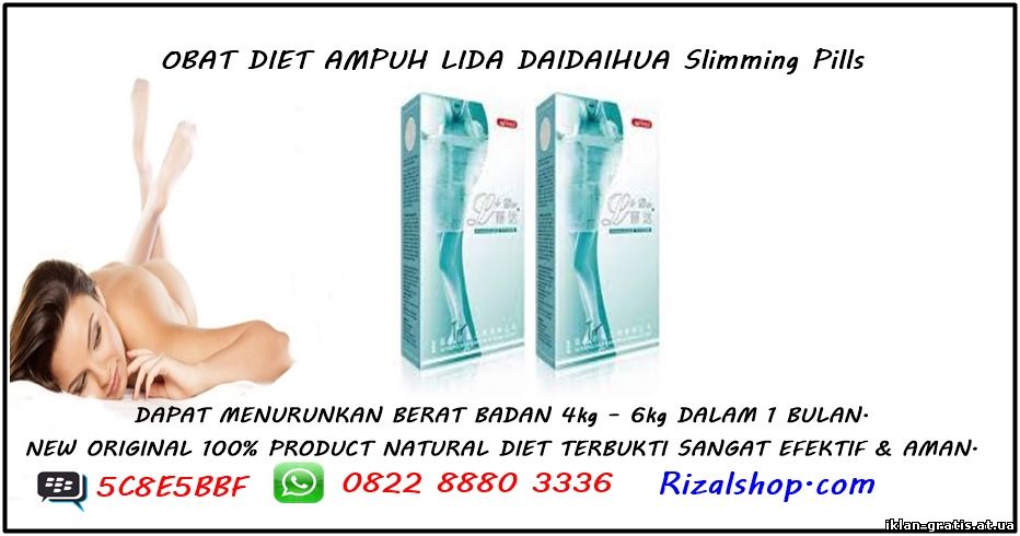 Obat Diet Ampuh ( Lida Daidaihua Pills ) HP. 082288803336