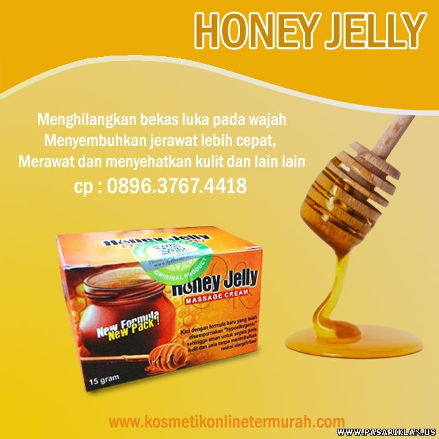 Krim Pemutih Wajah Honey Jelly