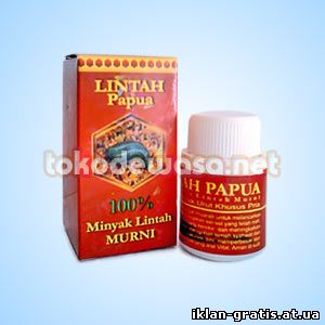 Minyak Lintah Papua | Oil Pembesar Penis Permanen