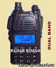 JUAL HT LUPAX VEV-V18 | RADIO DUAL BAND