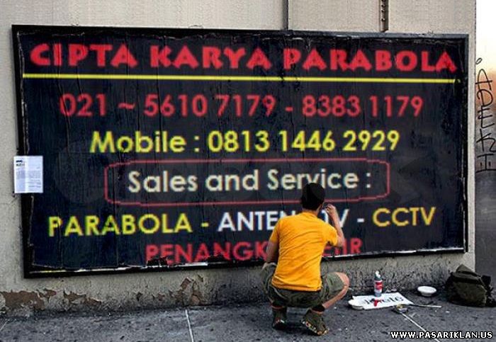 BERGARANSI !!! Pasang Antenna TV HD Digital ~ Parabola VENUS ~ Camera CCTV Area JAKARTA